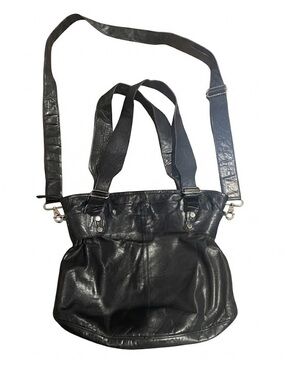 Rudsak Black Leather Handbag Purse Crossbody Strap